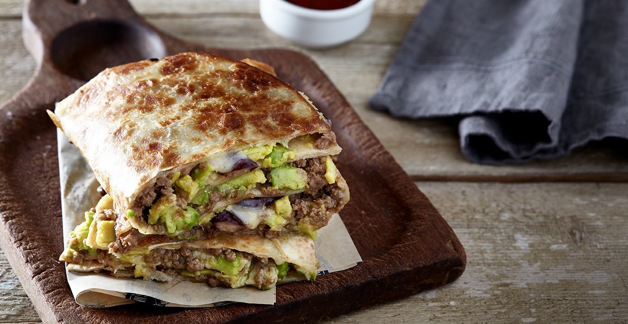 Quesadillas με Μοσχάρι Quesadillas με Μοσχάρι