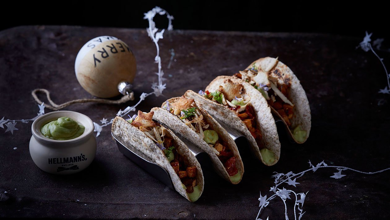 Tacos με Vegan Καγιανά Tacos με Vegan Καγιανά
