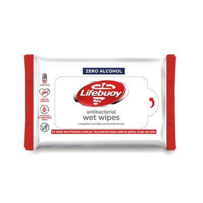 Lifebuoy Antibacterial Wet Wipes (10x60) -