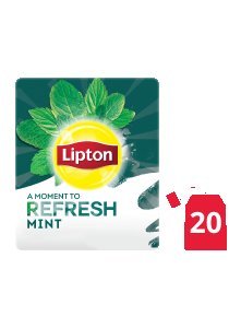 Lipton Herbal Infusion Mint (16x20 teabags) - Lipton Herbal Infusion Mint (16x20 teabags) -