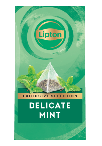 Lipton Delicate Mint (6x30 pyramid tea bags) - Lipton Exclusive Selection offers your guests a unique tea moment