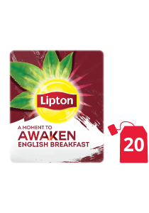 Lipton English Breakfast Black (16x20 teabags) - Lipton Herbal Teas are designed to lift each employee’s mood