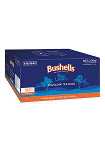 BUSHELLS Envelope Tea Cup Bags 1200s - Bushells' full flavour has been enjoyed by Australians for generations.