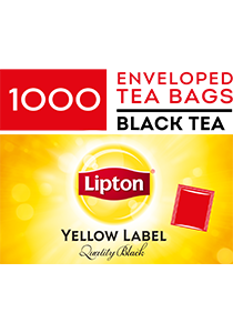LIPTON Envelope Tea Cup Bags 1000's - LIPTON will keep your residents happy every tea time.