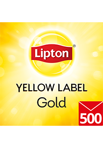 LIPTON Yellow Label Gold Envelope Cup Bags 500's - Having a cup of LIPTON can keep your colleagues uplifted and happy.