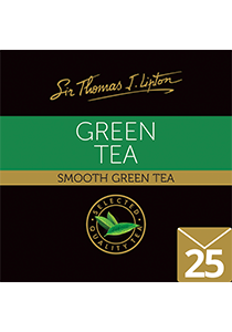SIR THOMAS LIPTON Green Envelope Tea 25's - Individually sealed for a premium and fresher tea.