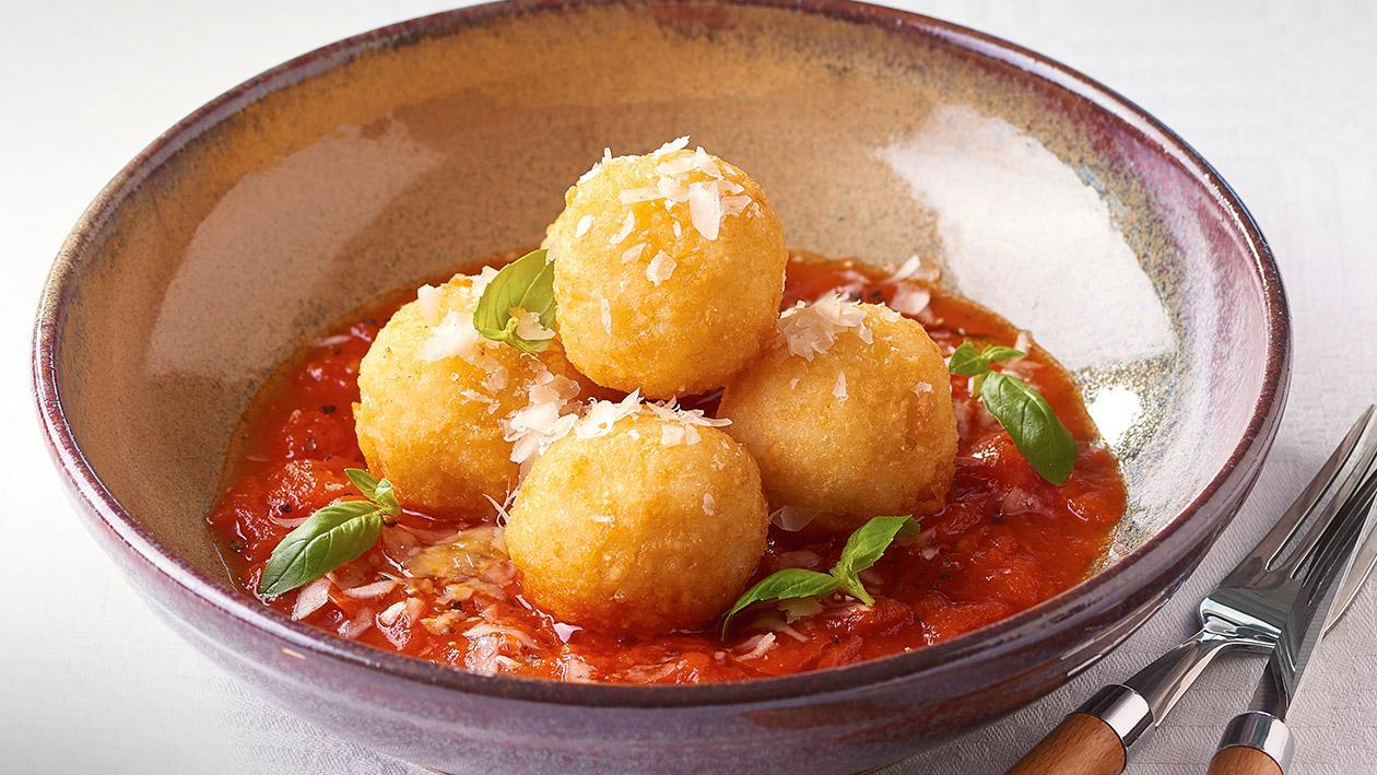 Arancini Balls, Tomato Relish – Recipe Arancini Balls, Tomato Relish – Recipe