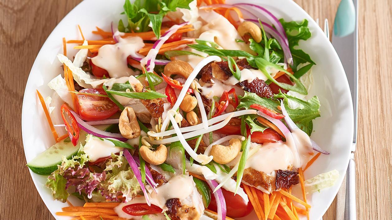 Asian Chicken Salad with Sweet Chili Lime Dressing – Recipe | Unilever ...