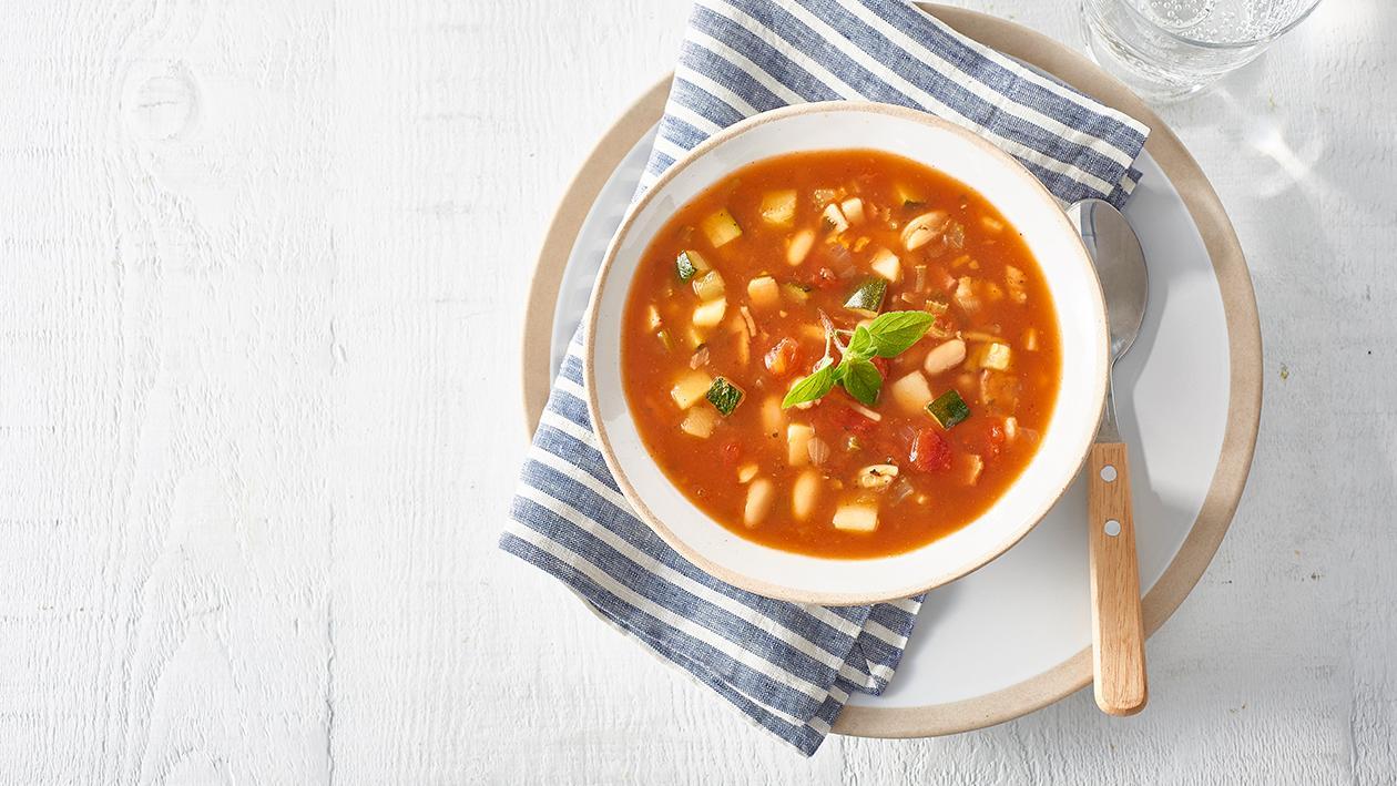 Chunky Minestrone Soup – Recipe Chunky Minestrone Soup – Recipe