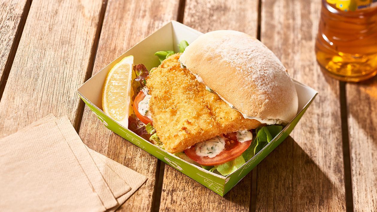 Crispy Fish Burger, Dill Tartare – Recipe Crispy Fish Burger, Dill Tartare – Recipe