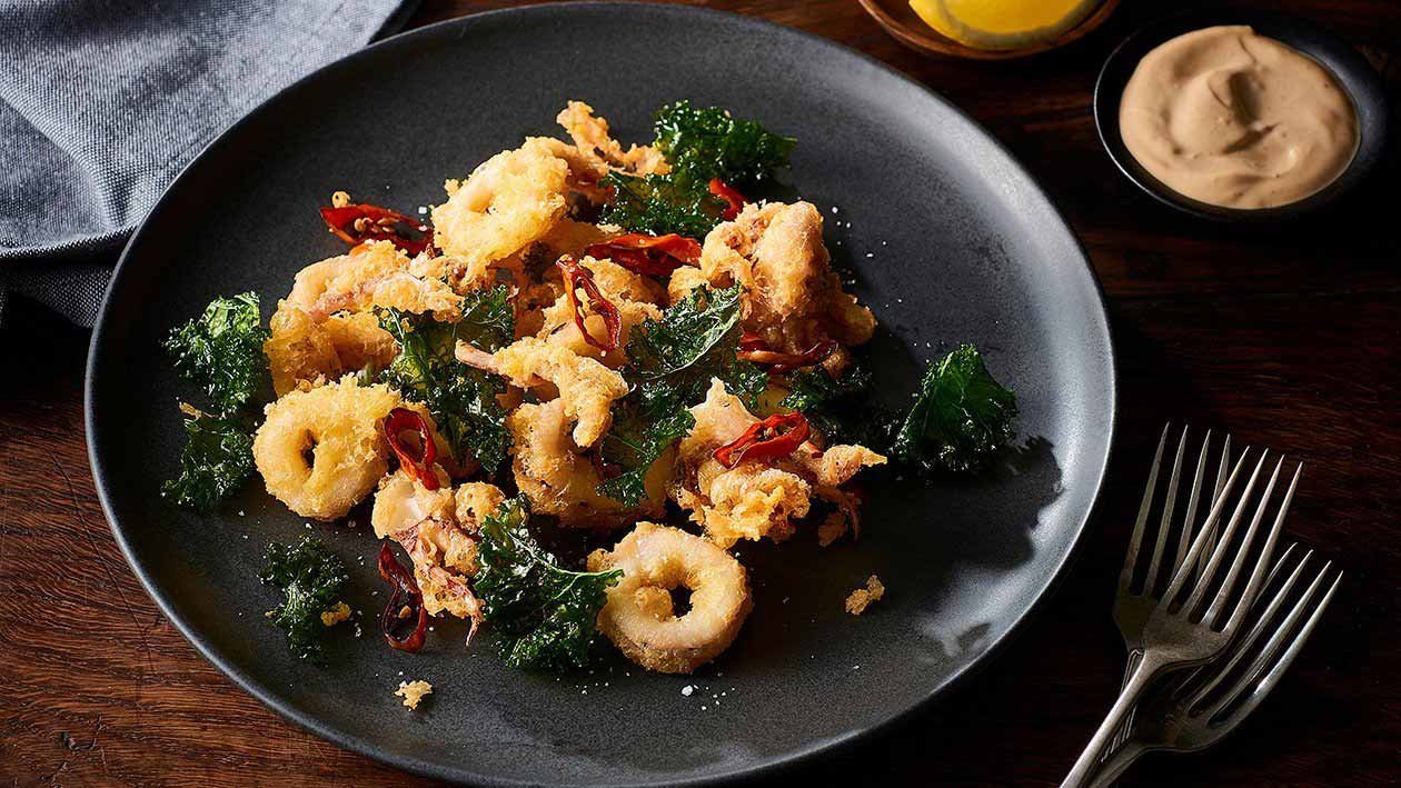 Crispy Fried Squid Recipe Unilever Food Solutions 2661