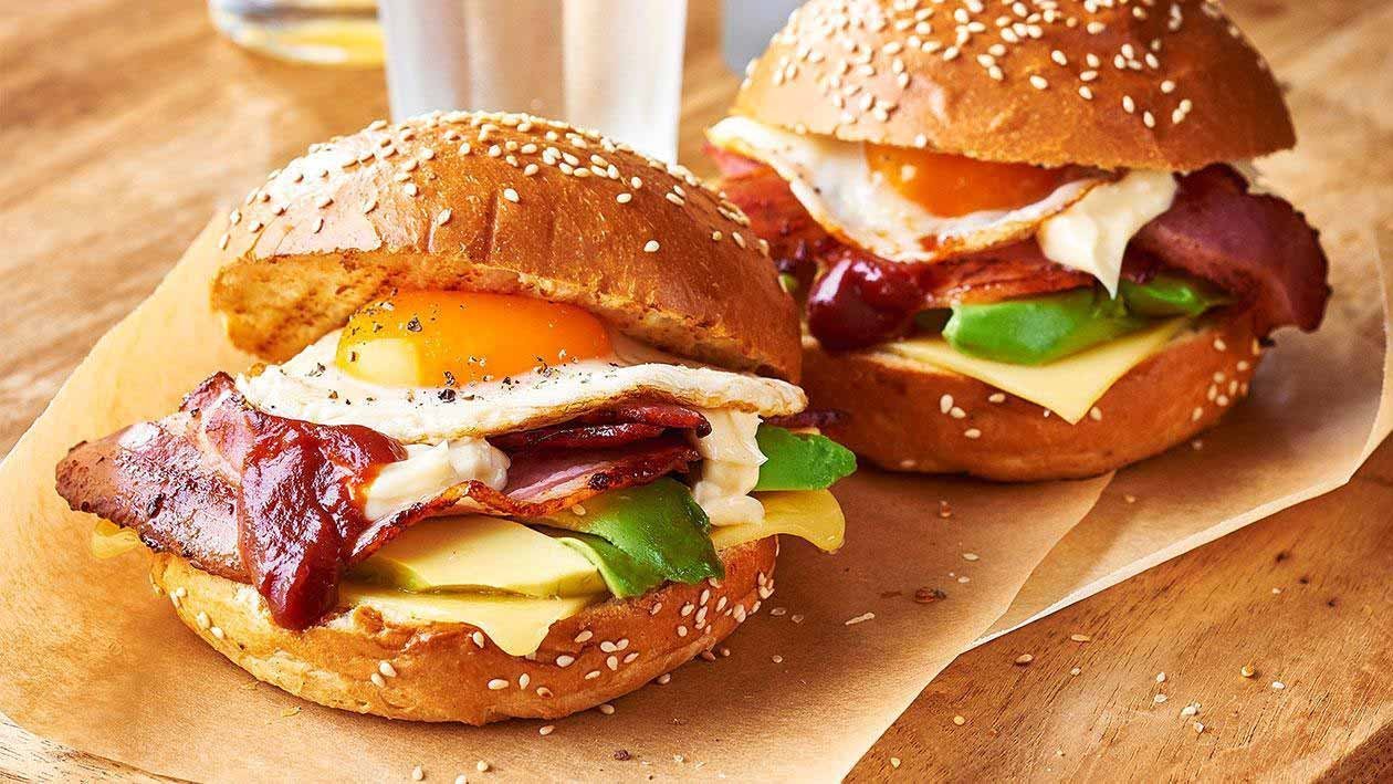 Egg And Bacon Roll Recipe Unilever Food Solutions