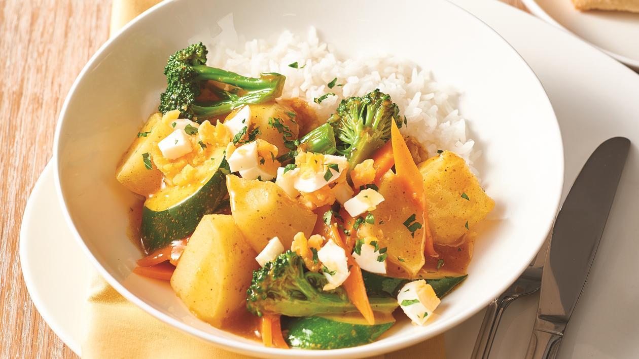 Egg and Vegetable Curry – Recipe Egg and Vegetable Curry – Recipe