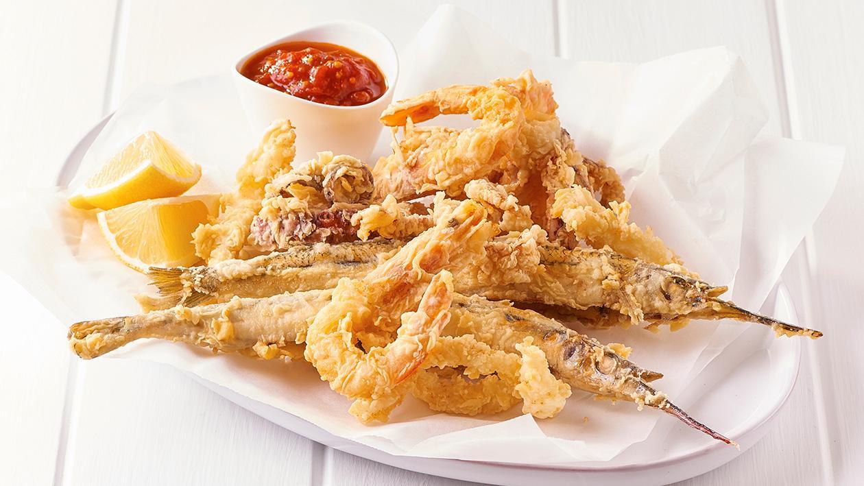 Fritto Misto, Tomato Relish – Recipe Fritto Misto, Tomato Relish – Recipe