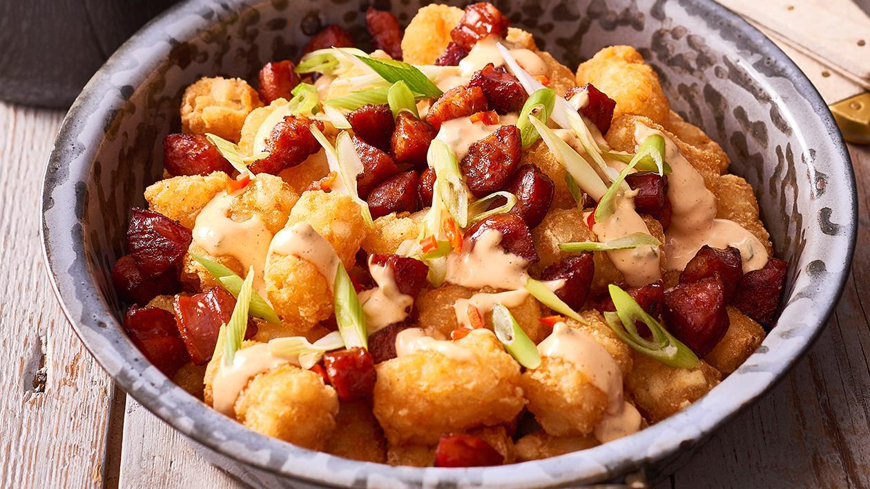 Loaded Tater Tots – Recipe | Unilever Food Solutions