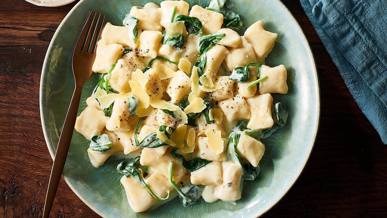 Potato Gnocchi, Blue Cheese Sauce – Recipe Potato Gnocchi, Blue Cheese Sauce – Recipe