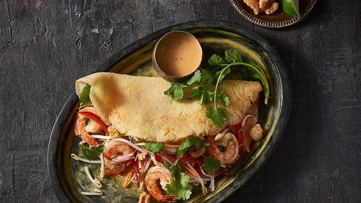 Vietnamese Prawn Crepes – Recipe Vietnamese Prawn Crepes – Recipe