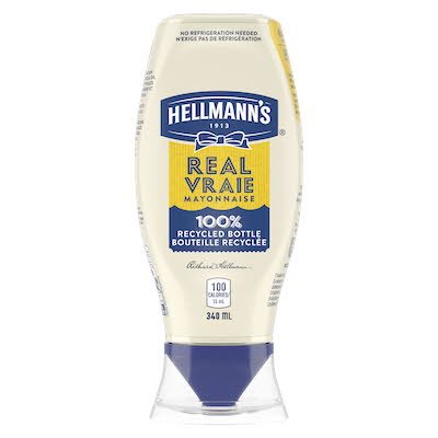 Hellmann's® Real Mayonnaise Squeeze Bottle 8 x 340 ml -