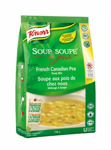 Knorr® Professional Soup Du Jour Mix French Canadian Pea 4 x 789 gr -