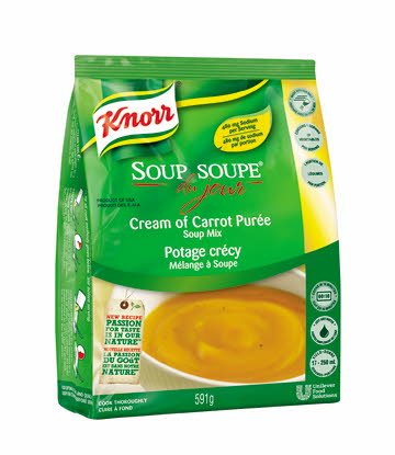 Knorr® Soup Du Jour SDJ Cream of Carrot Purée SoupMix -