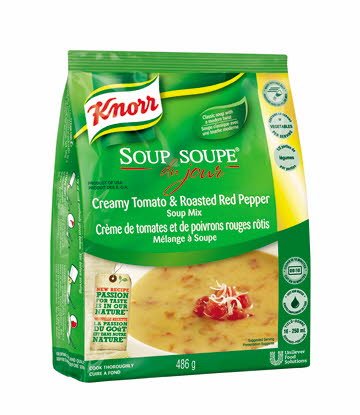Knorr® Soup Du Jour SDJ CRM TMATO+RD PEPR -