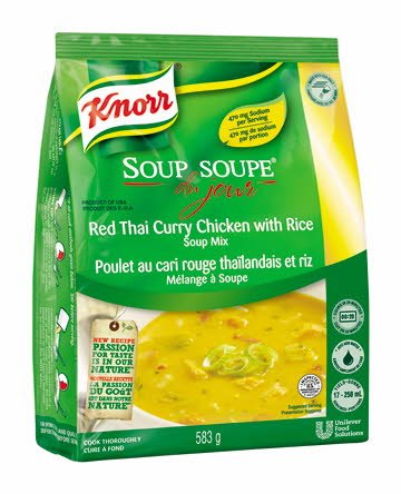 Knorr® Soup Du Jour SDJ THAI CHKN CURRY -