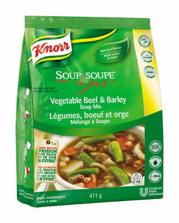 Knorr® Soup Du Jour Vegetable Beef Barley -