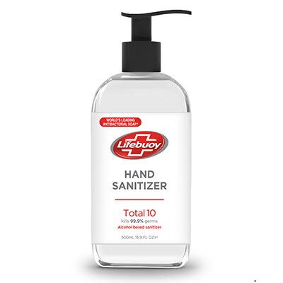 Lifebuoy Hand Sanitizer Total10 X 500 Ml Unilever Food Solutions Ca