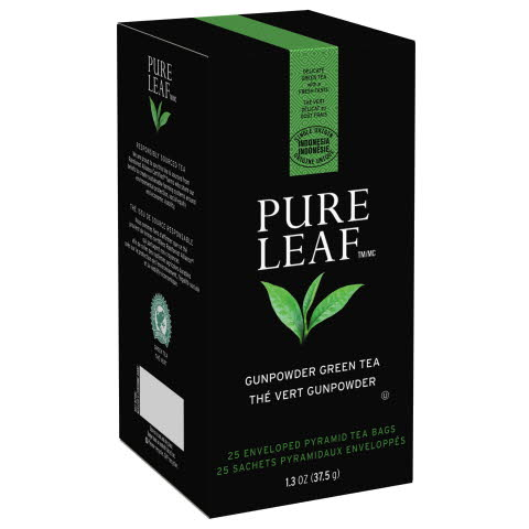 Pure Leaf Hot Tea Bags Gunpowder Green Tea 6/25 ct - 10041000724340