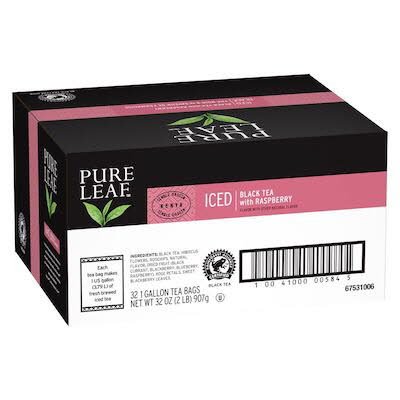 Pure Leaf® Iced Tea Black with Raspberry 32 x 3.79 L -