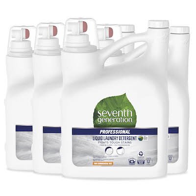 Seventh Generation Professional Liquid Laundry Detergent 4 x 4.43 l - USDA certified