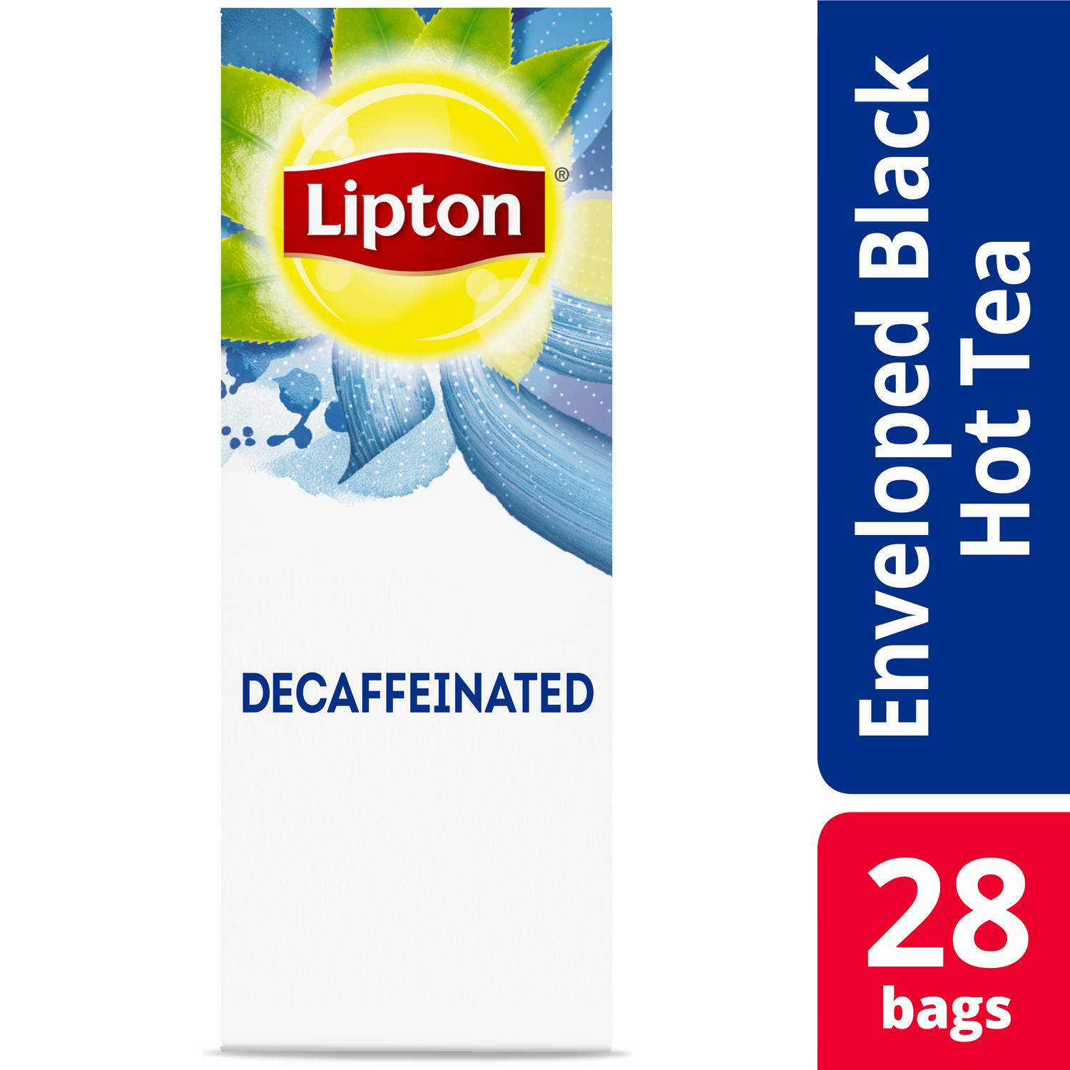 Lipton® Hot Tea Bags Decaffeinated Black pack of 6, 28 count -