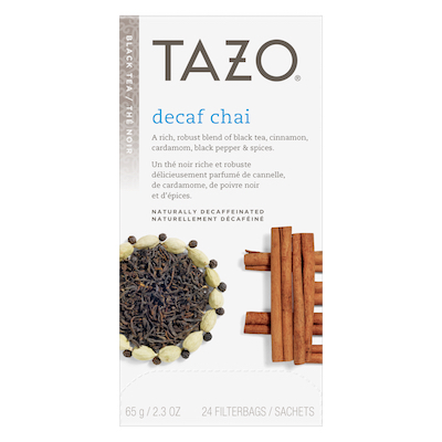 TAZO® Hot Tea Decaf Chai 6 x 24 bags -