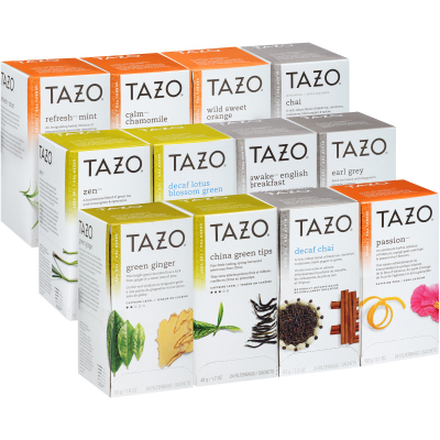 Tazo® Hot Tea Filterbag Assorted Variety Pack 24 count, Pack of 24 -