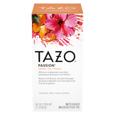 Tazo Hot Tea Passion 6 X 24 Bags Unilever Food Solutions Ca