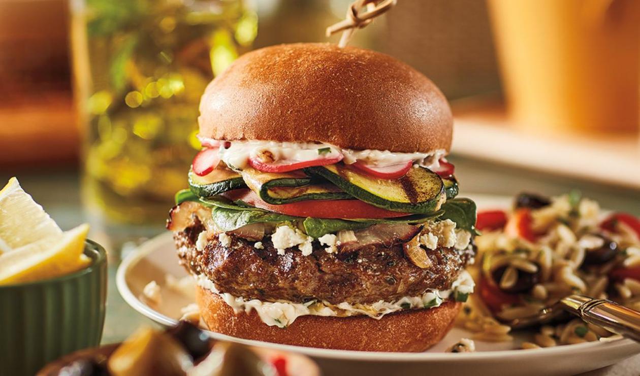 Herbed Lamb Burger – recipe Herbed Lamb Burger – recipe
