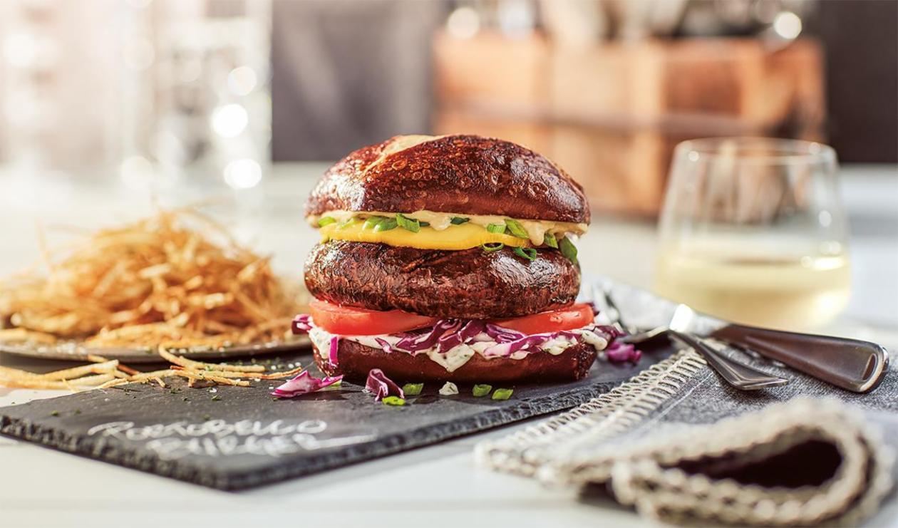 Mushroom Burger – recipe Mushroom Burger – recipe