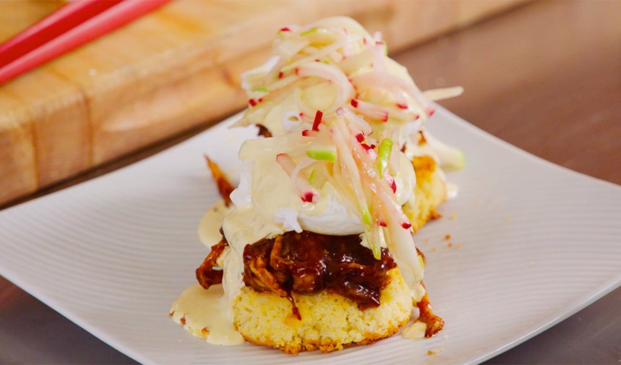 Pulled Pork Eggs Benedict – recipe Pulled Pork Eggs Benedict – recipe