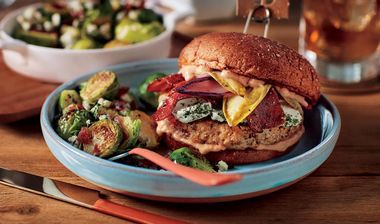Sweet ‘n Savory Pumpkin Burger – recipe Sweet ‘n Savory Pumpkin Burger – recipe