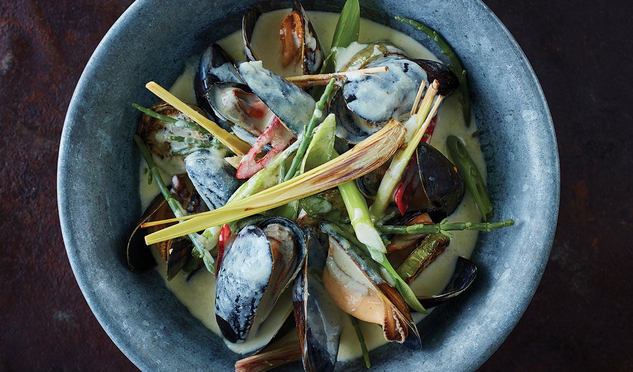 seafood green curry