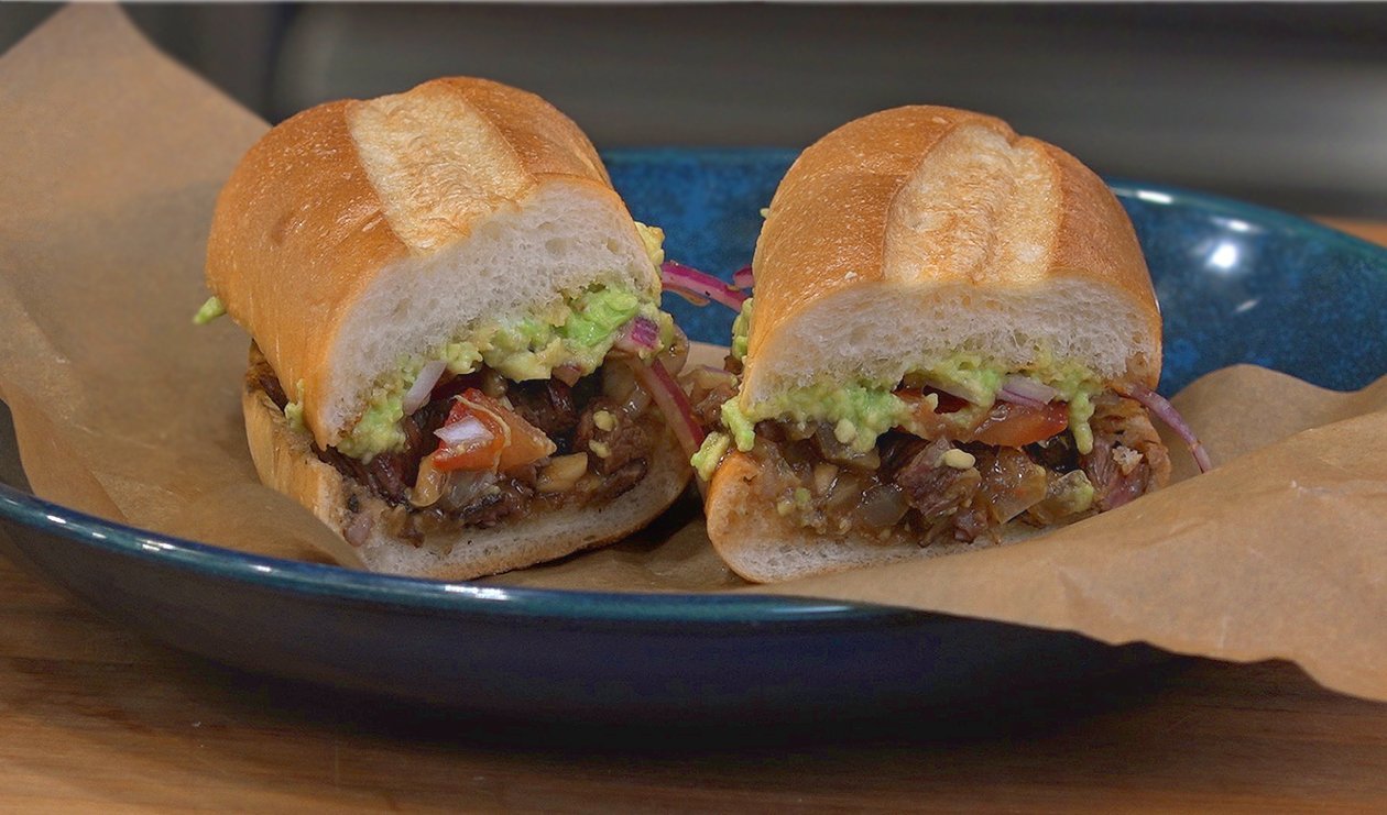 Tijuana Style Carne Asada Torta – recipe Tijuana Style Carne Asada Torta – recipe
