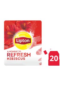 Lipton Hibiscus Herbal Tea (16x20 envelopes) -