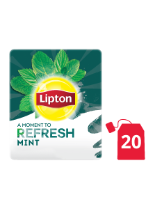 Lipton Herbal Infusion Mint (16x20 teabags) - Lipton Herbal Teas are designed to lift each employee’s mood