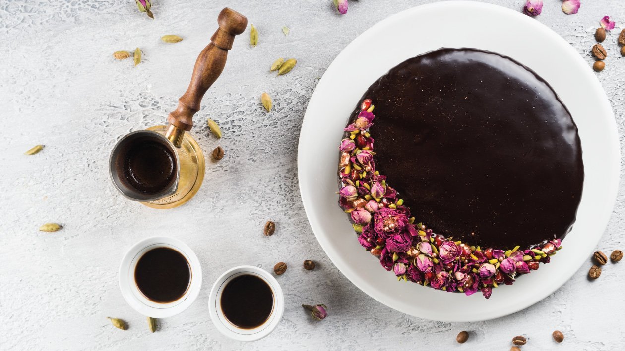 Arabic Coffee & Chocolate Cake Arabic Coffee & Chocolate Cake