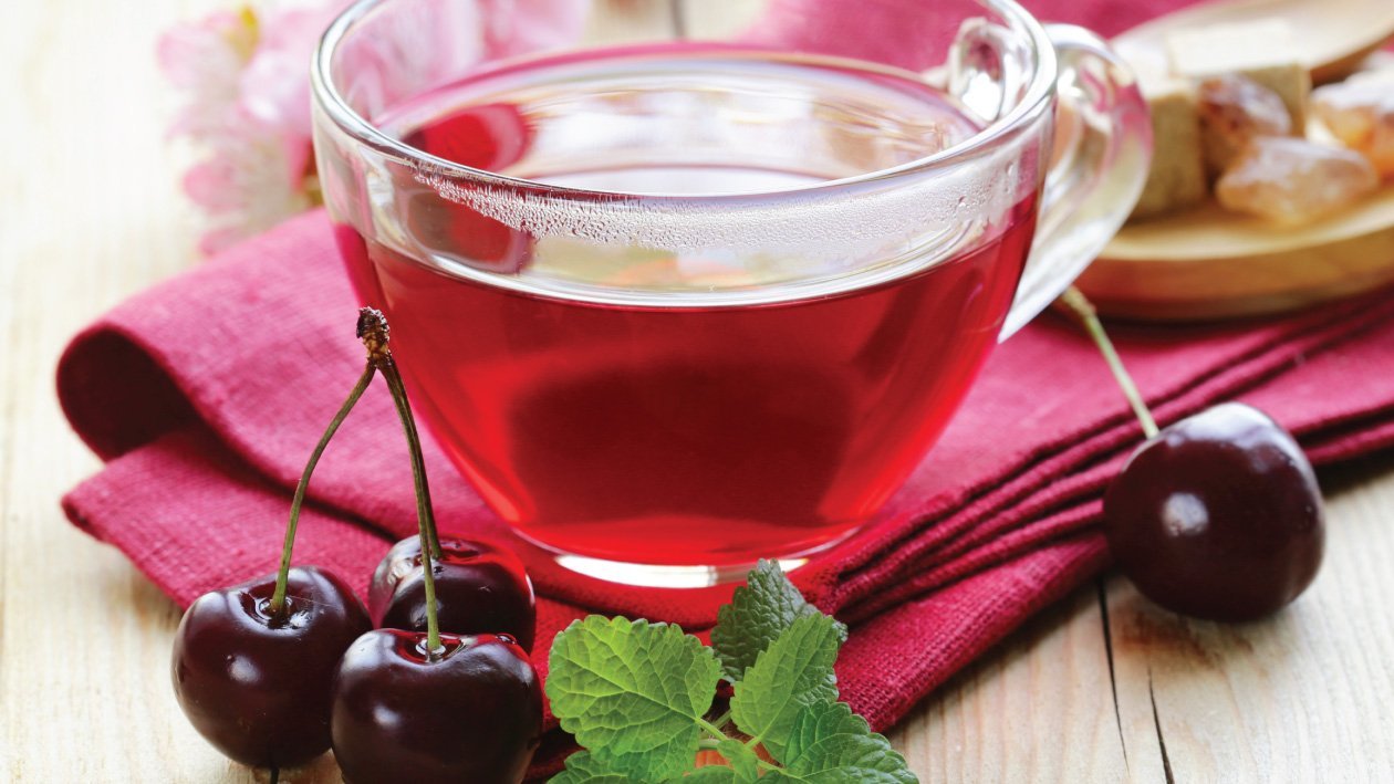 Cherry, Mint and Hazelnut Tea Cherry, Mint and Hazelnut Tea