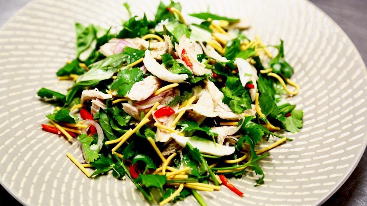 Coconut Chicken Salad with Crispy Noodles Coconut Chicken Salad with Crispy Noodles