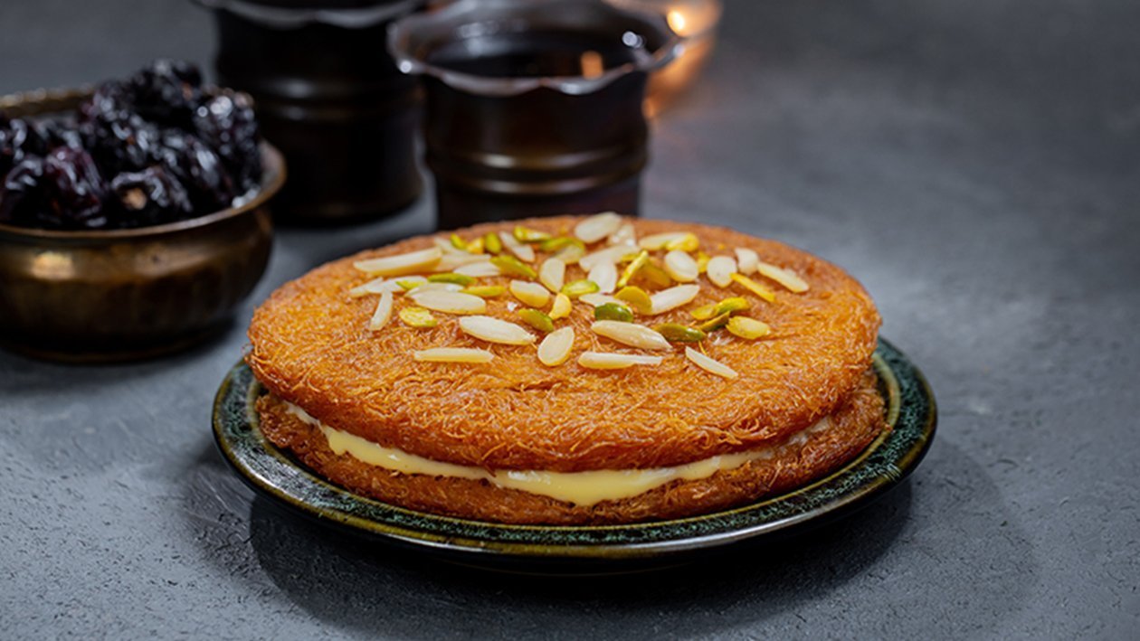 Custard Kunafa Custard Kunafa