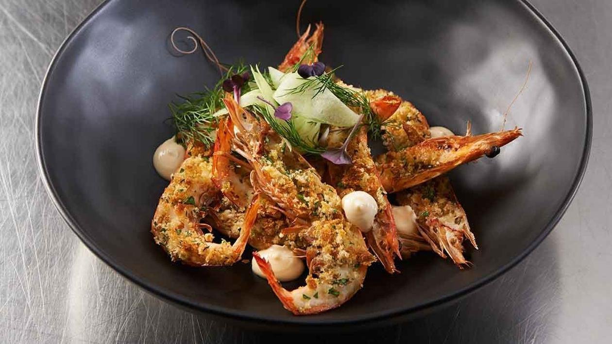 Garlic Prawn, Cucumber and Dill Salad Garlic Prawn, Cucumber and Dill Salad