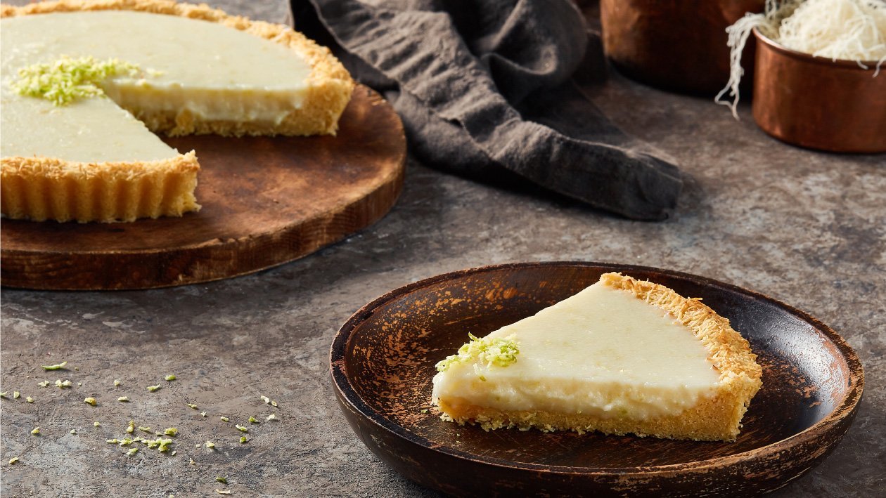 Konafa Lime Tart Konafa Lime Tart