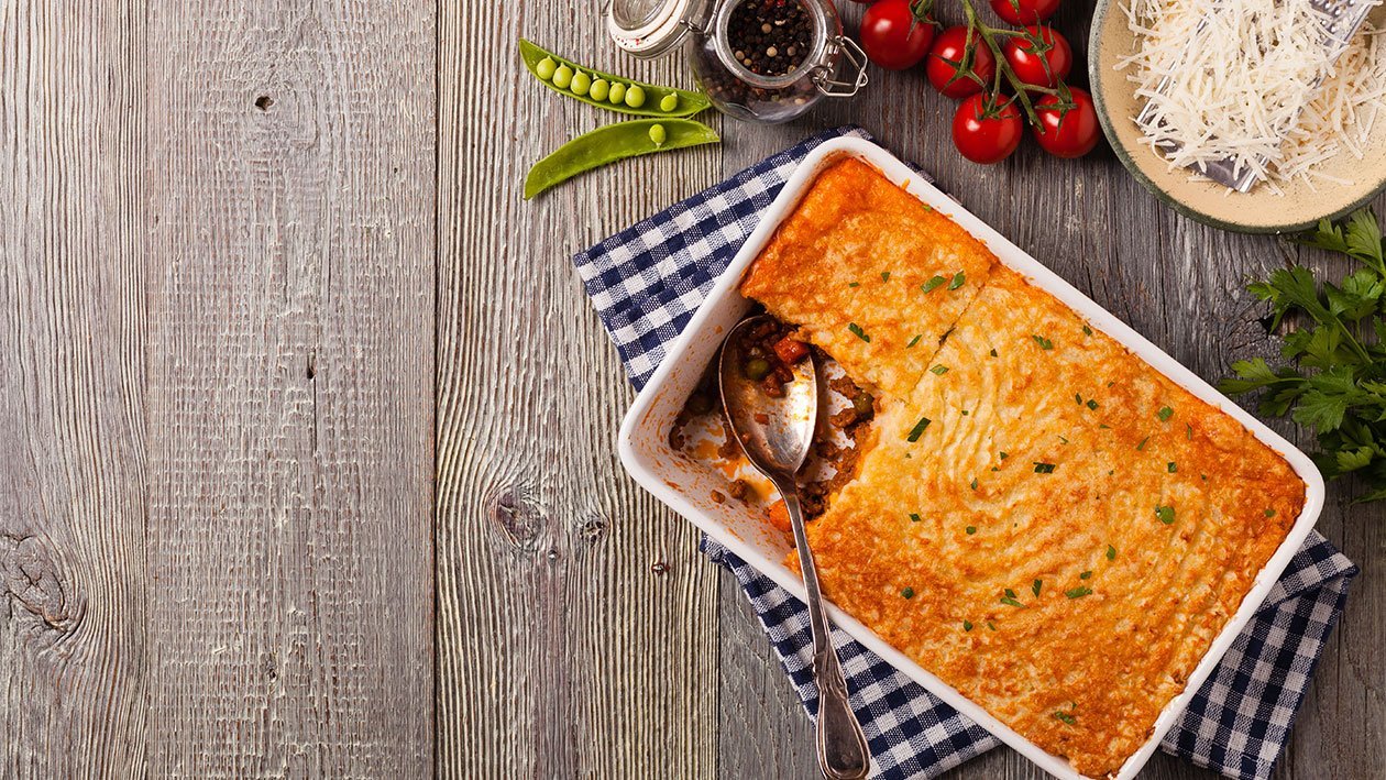 Layered Mash with Vegetables Layered Mash with Vegetables